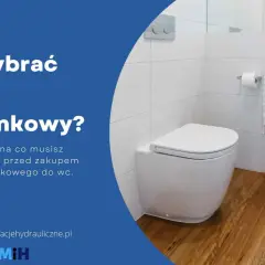 Jak wybrać stelaż podtynkowy WC? Zobacz, na co zwrócić uwagę przed zakupem. Nowoczesna łazienka z podwieszanym WC.